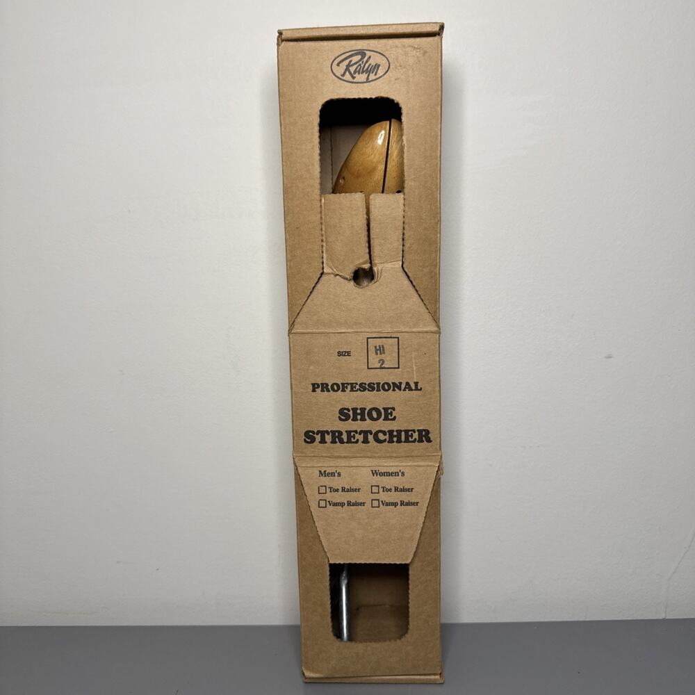 Ralyn Professional Wood Shoe Stretcher Size Hi 2 - Justin Blair & Co. Heels